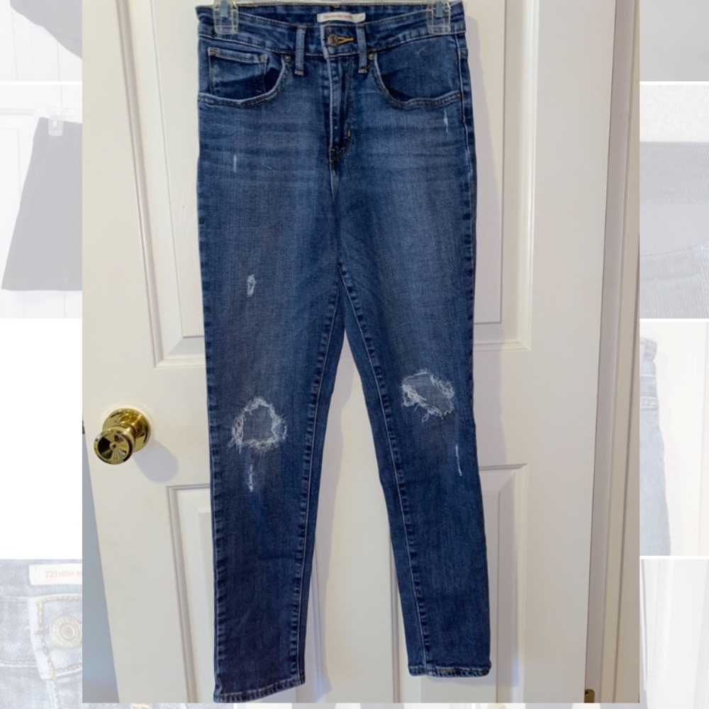 Levi’s 721 High Rise Skinny Jeans